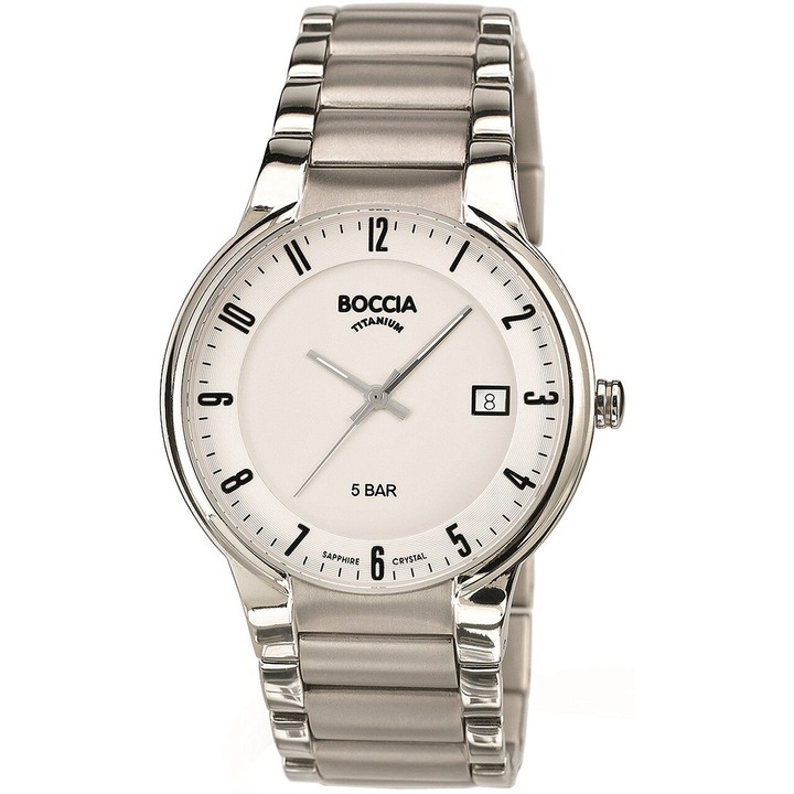 Мъжки часовник Boccia 3629-02, Кварц, 39mm, 5ATM