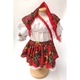 Costum popular botez fetita, 9 - 12 luni, Denikos® TR0679
