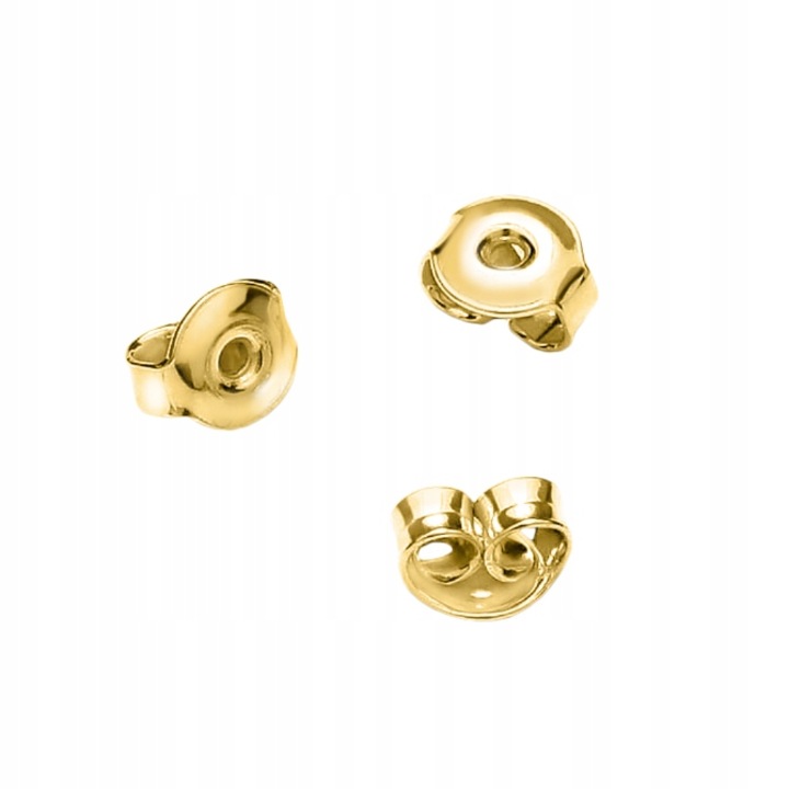 3 db-os fülbevaló készlet, Mennica Bydgoska, ezüst, arany