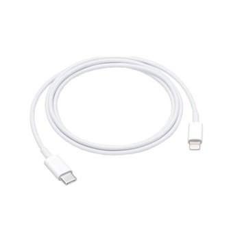 Cablu de date Apple USB-C - Lightning, 1m, Alb, pentru Iphone 12 Cablu de date Apple USB-C - Lightning, 1m, Alb, pentru Iphone 12