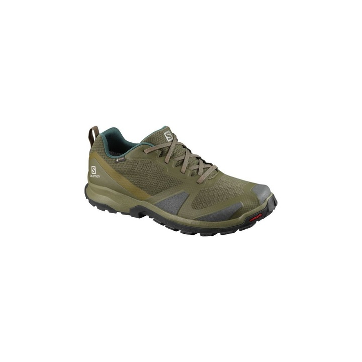 Pantofi alergare barbati Salomon XA Collider GTX Olive Night/Phantom, Verde masliniu, 40 2/3