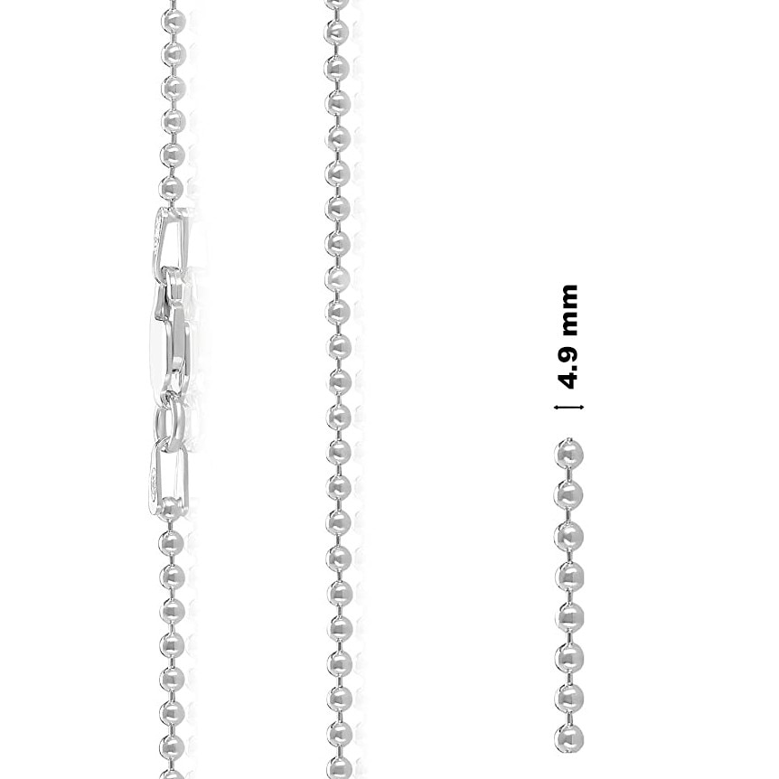 Bracelet king necklace silver 925, 4.9mm, 21cm
