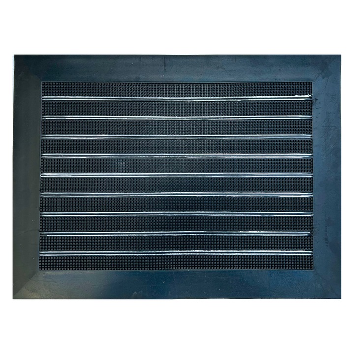 Gumiszőnyeg, csúszásmentes, ONYX GREY 80 x 60 cm