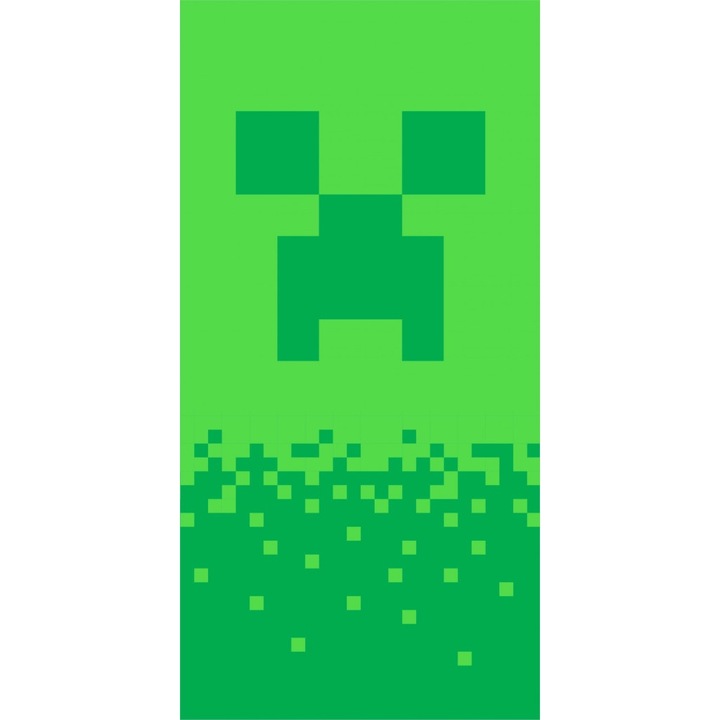 Prosop, Jerry Fabrics, Model Minecraft, Verde