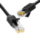 Интернет кабел RJ45 до RJ45 Cat 6 1000Mbps, 10m - Ugreen (20164) - черен