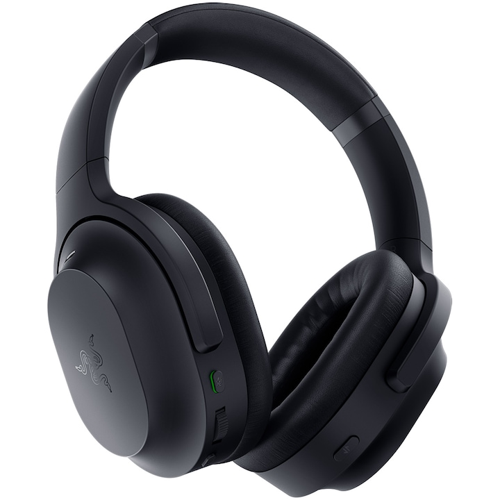 Π‘Π»ΡΡΠ°Π»ΠΊΠΈ Gaming Razer Barracuda Pro, ΠΠ΅Π·ΠΆΠΈΡΠ½ΠΈ, Π‘ ΠΌΠΈΠΊΡΠΎΡΠΎΠ½, Hybrid Active Noise Cancellation, Π§Π΅ΡΡΠΎΡΠ° Π½Π° ΡΠ΅Π°ΠΊΡΠΈΡ 20 Hz β 20 kHz, ΠΠ΅Π·ΠΆΠΈΡΠ΅Π½ USB-C ΠΈΠ½ΡΠ΅ΡΡΠ΅ΠΉΡ (2,4 GHz), Bluetooth 5.2, Π§Π΅ΡΠ΅Π½