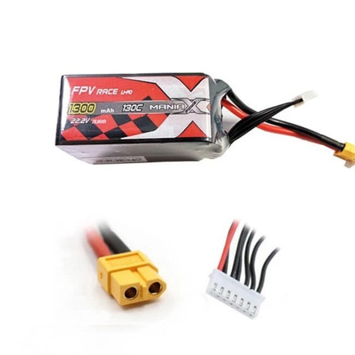 Baterie LiPo, ManiaX, 1300mAh, 22.2V, 130C