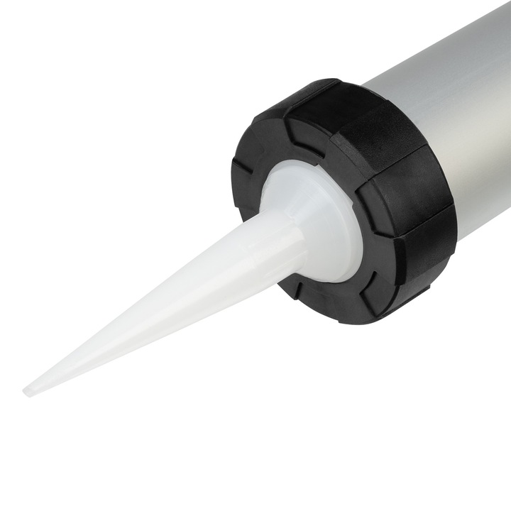 Pistol pentru silicon, 400 ml, tip inchis, corp din aluminiu, piston rotund 6 mm SPARTA
