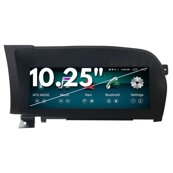 Мултимедия с навигация ZT, за MERCEDES BENZ W221 W216 S-CLASS, 10.25 inch, Android, 8+4+64, 9221