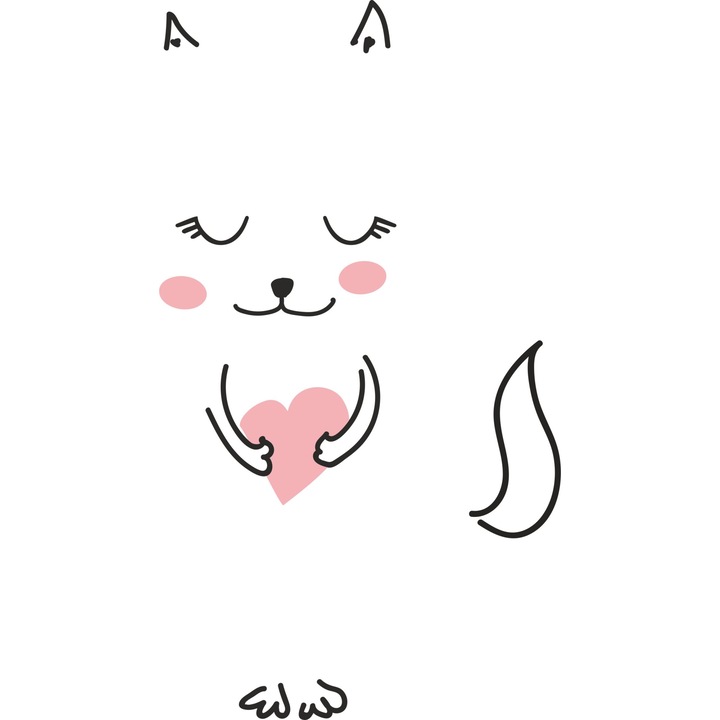 Sticker autocolant PoStar, Animatie, Multisuprafete