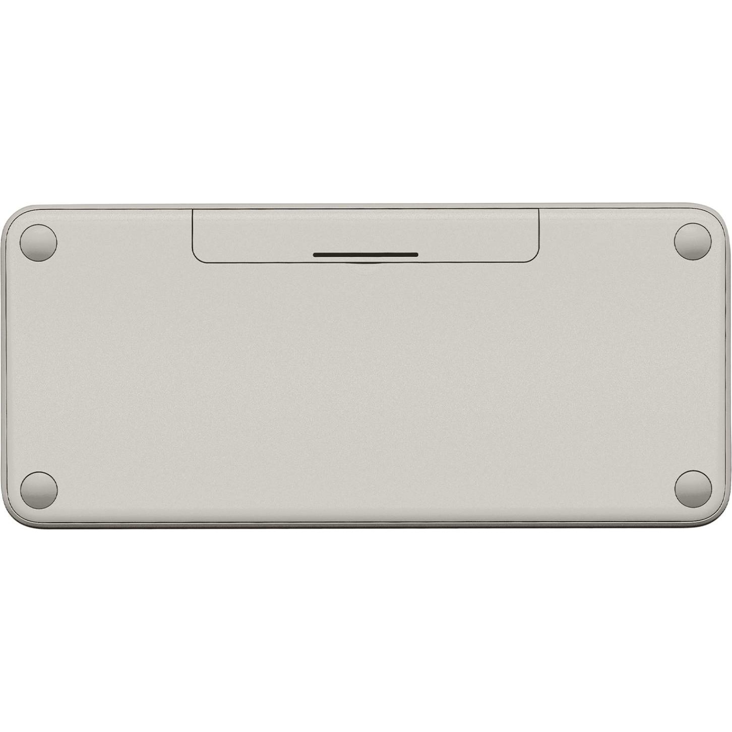 Безжична клавиатура Logitech K380, Бежов, Bluetooth - eMAG.bg