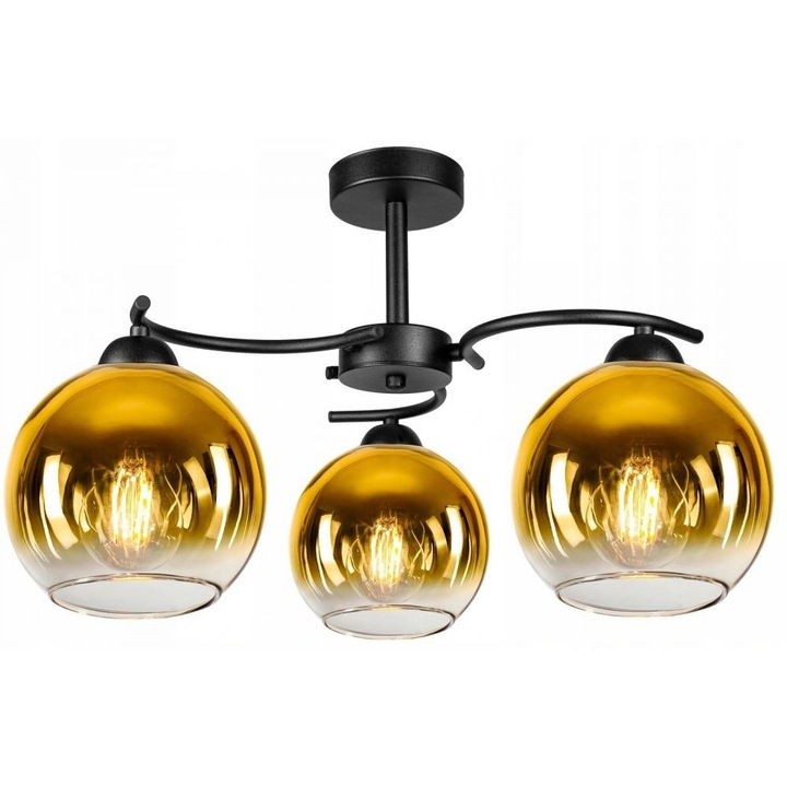 Lustra moderna din sticla 44cm x 30cm