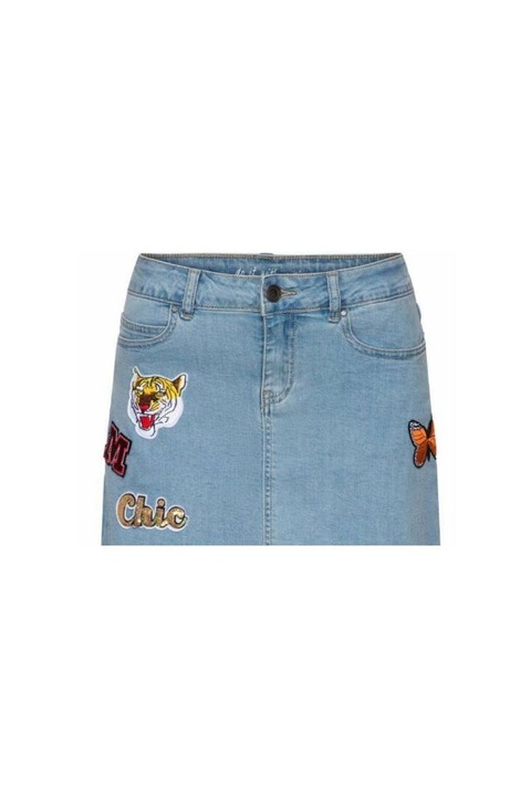 Fusta denim Sisters Point M, Albastru