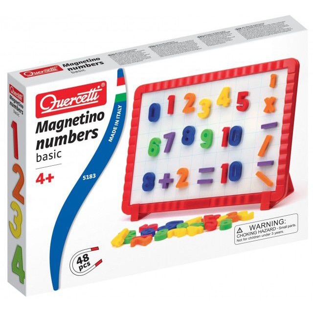 Tableta Magnetica Quercetti Numere, 48 piese