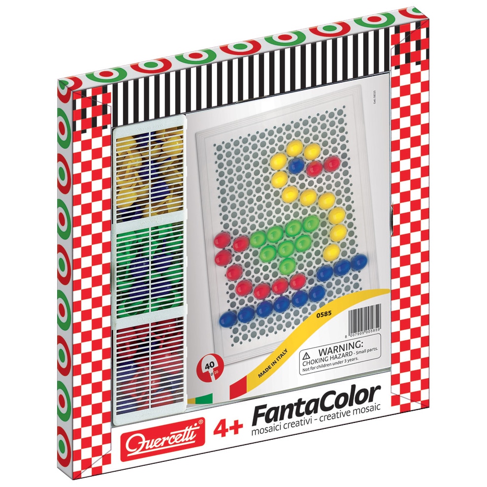 Jucarie Quercetti Fantacolor Transparent 60 D20