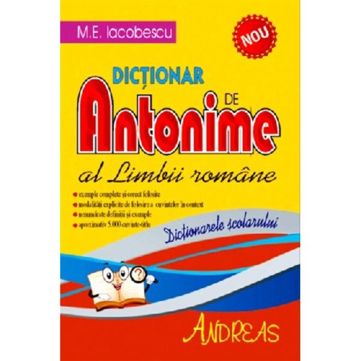 Dictionar De Antonime Al Limbii Romane - M.e. Iocobescu