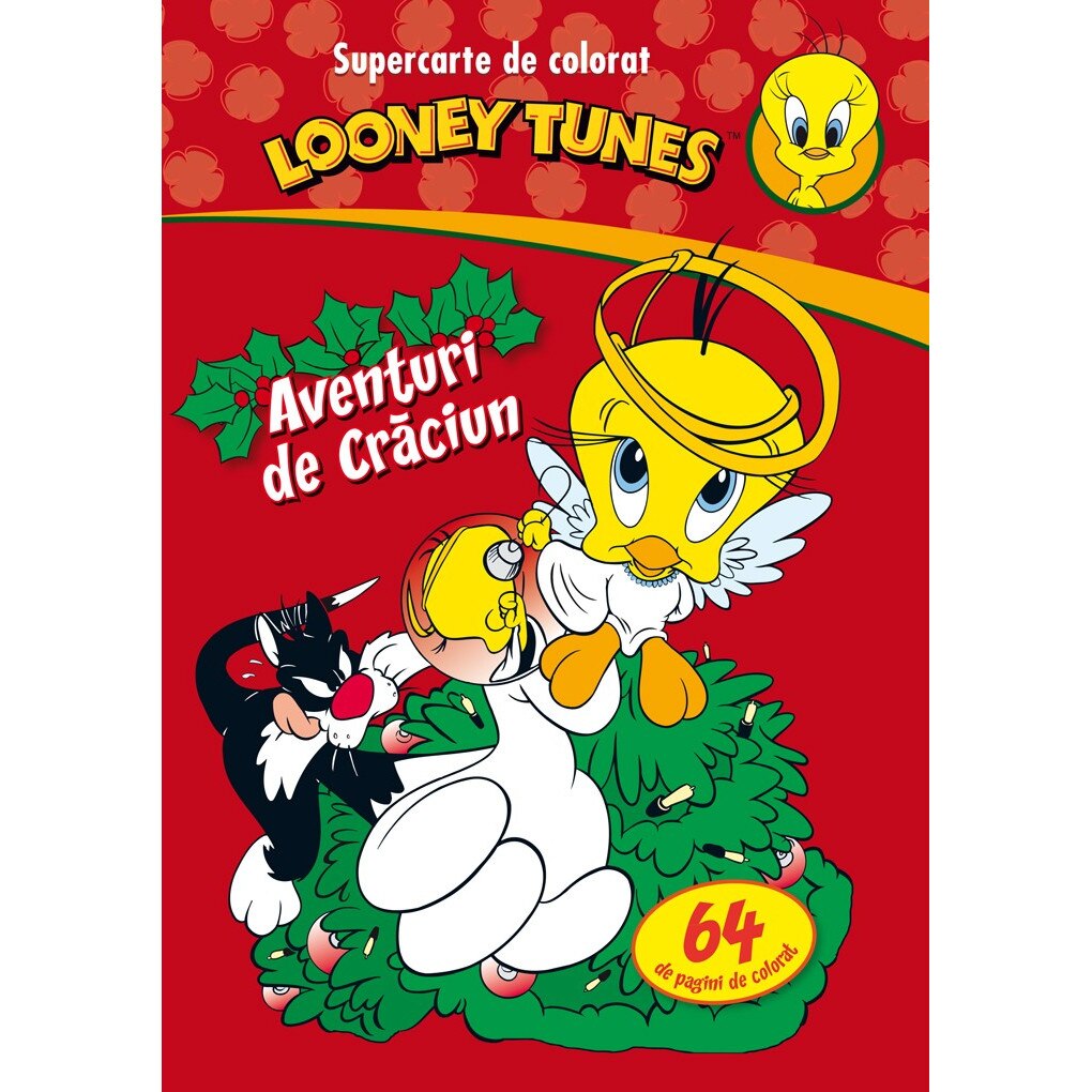 Looney Tunes: Aventuri De Craciun. Supercarte De Colorat