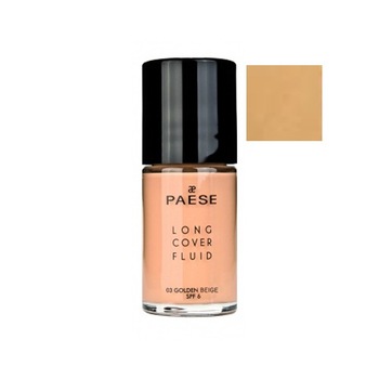 Fond de ten Paese Long Cover Fluid 04 Tanned, 30 ml Fond de ten Paese Long Cover Fluid 04 Tanned, 30 ml