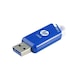 Stick USB HP Pendrive 128GB, 755W, USB 3.1 Alb/Albastru