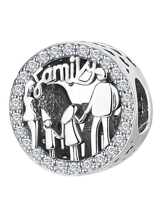 Гривна с талисман, Mennica Bydgoska, сребро 925, семейство, съвместима с гривна Pandora