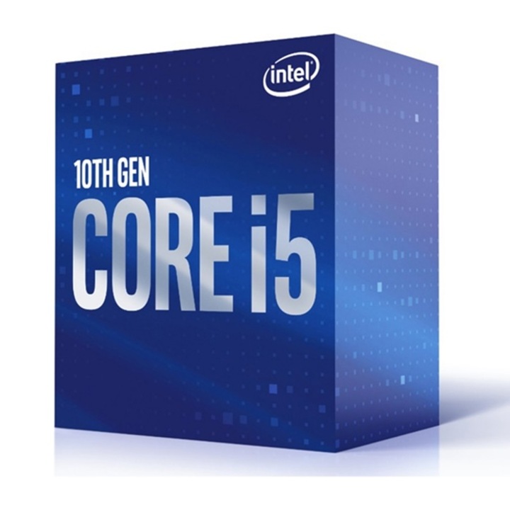 Процесор за компютър, CPU i5-10400, 6C, 12T, 2.9, 12M, s1200, Box, SS300215