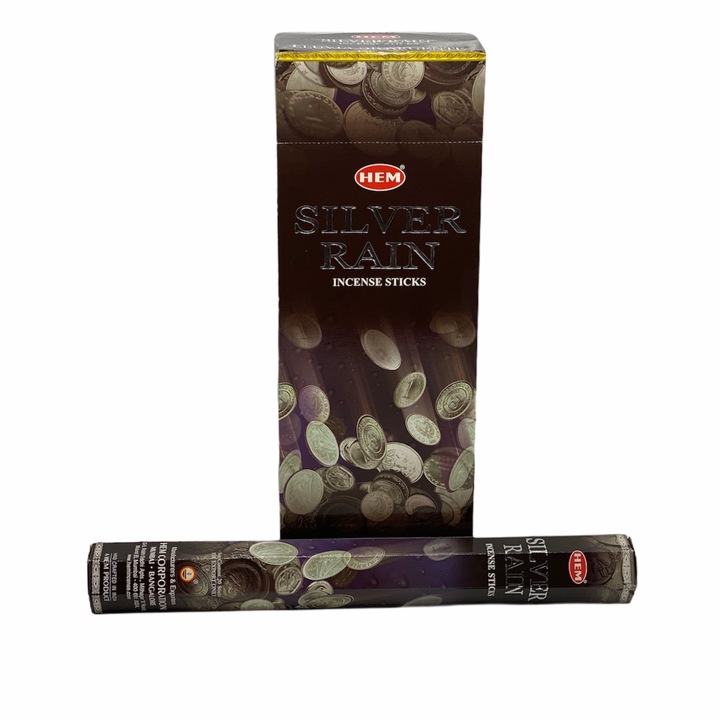 Set betisoare parfumate HEM, SILVER RAIN, 6 cutii x 20 betisoare