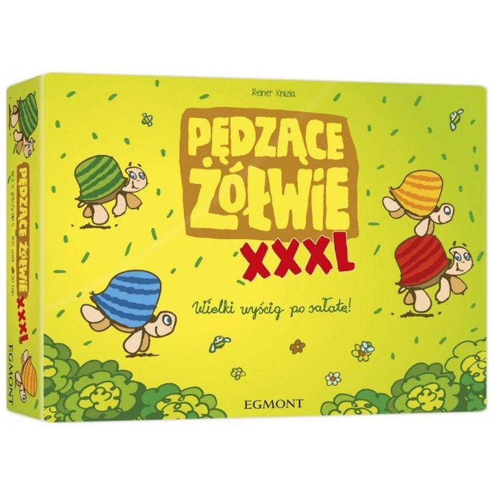 Speeding Turtles XXXL játék, Egmont 2-5 játékos, 5 év+, Többszínű