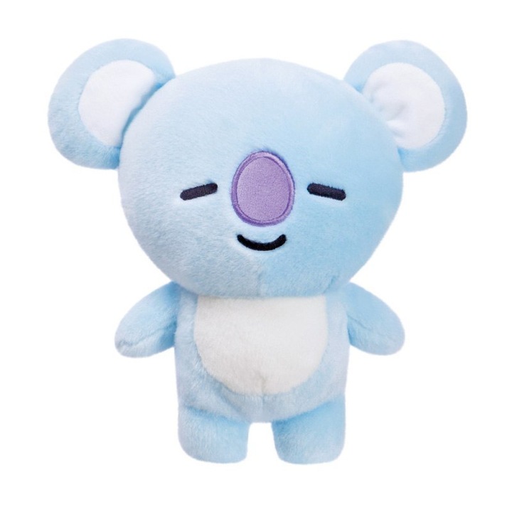 Плюшена играчка, BT21, Модел- Koya, 23 см, Син
