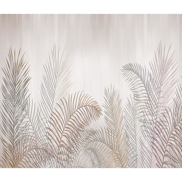 Levéltapéta, PoStar, Szintetikus szál, 300x254 cm, Bézs