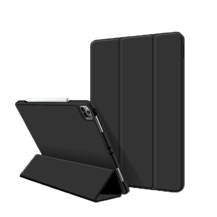 Husa Apple iPad, Vaxiuji,12.9 inch, atasament magnetic, compatibila cu iPad Pro (2019/2020/2021), Negru