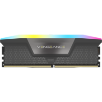 Memorie Corsair VENGEANCE RGB DDR5, 16GB, 5600MT/s, C40, 1.25V, AMD/Intel, Gri