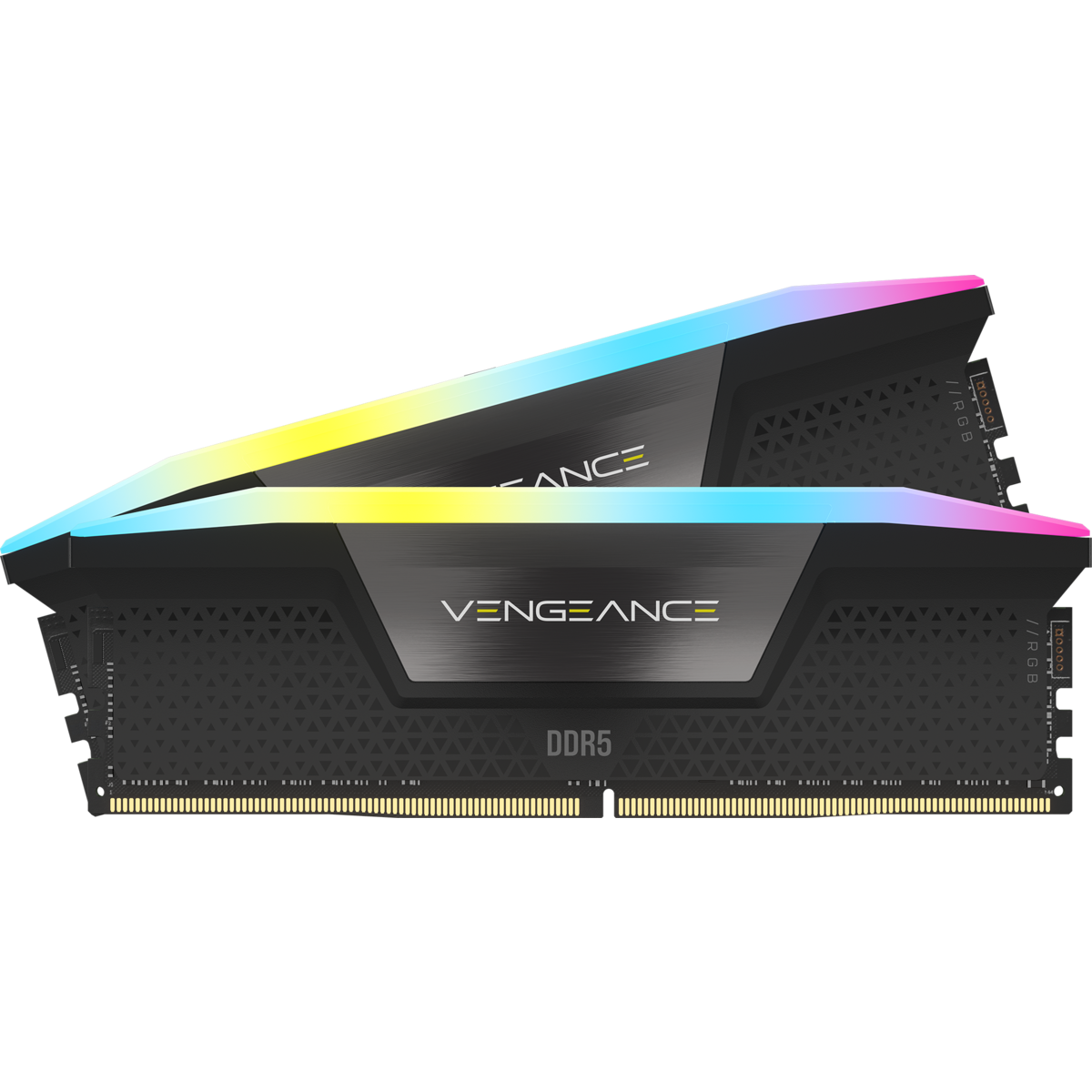 Memorie Corsair VENGEANCE® RGB, 64GB DDR5 (2x32GB), 6000MT/s, CL40