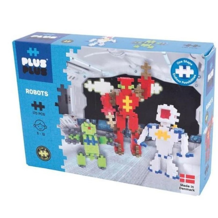 Set de constructie pentru copii, Plus-Plus, 170 piese, Multicolor