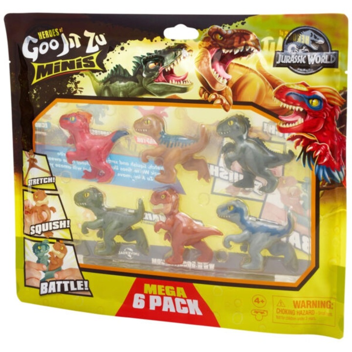 CO Heroes of Goo Jit Zu Jurassic World minifigurák