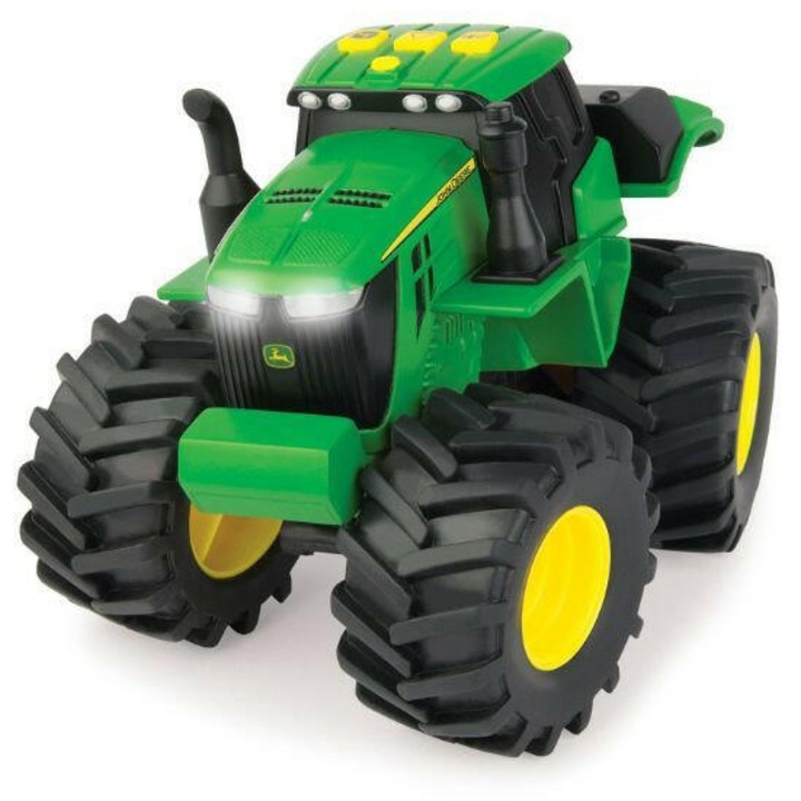 Tractor John Deere cu lumini si sunete