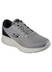 Skechers, Pantofi sport cu amortizare si detalii peliculizate Skech-Lite Pro - Clear Rush, Gri, 8