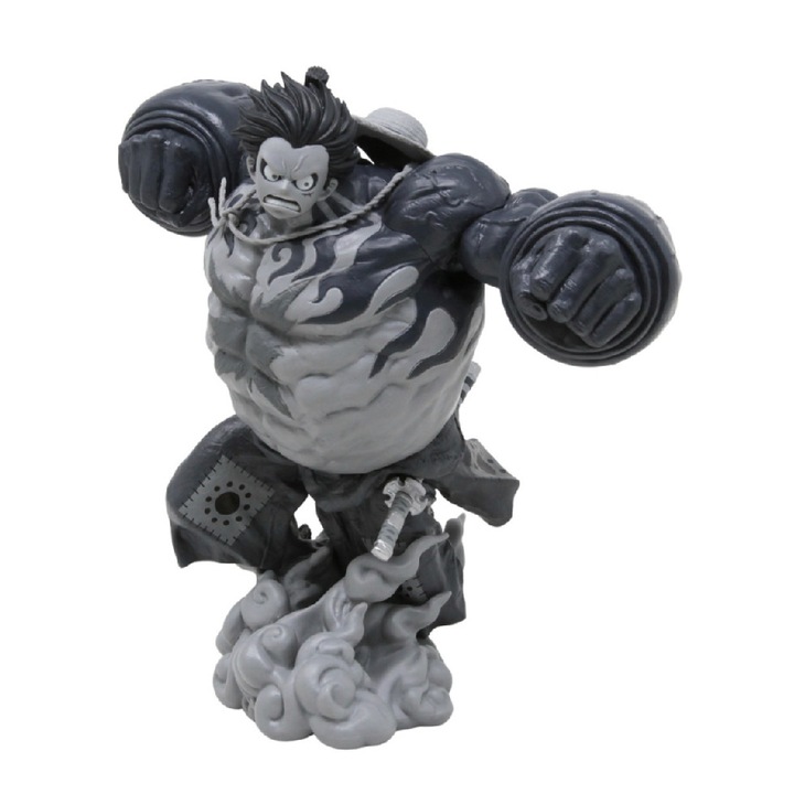Figurina Banpresto One Piece World Colosseum 3 Super Master Stars Piece The Monkey D Luffy Gear4 22 cm