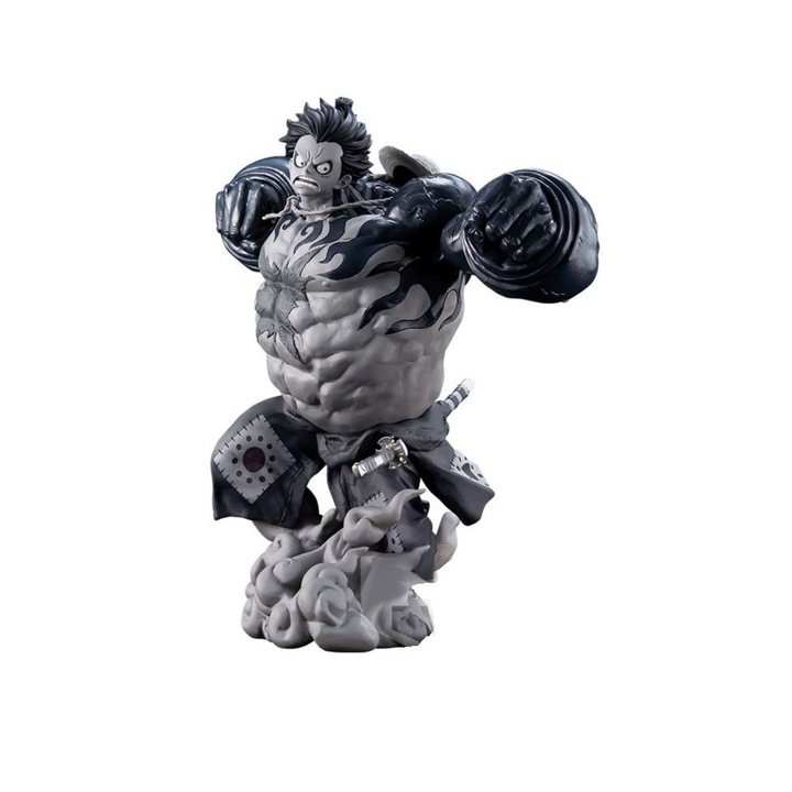 Banpresto One Piece World Colosseum 3 Super Master Stars Piece The Monkey D Luffy Gear4 Szobrocska