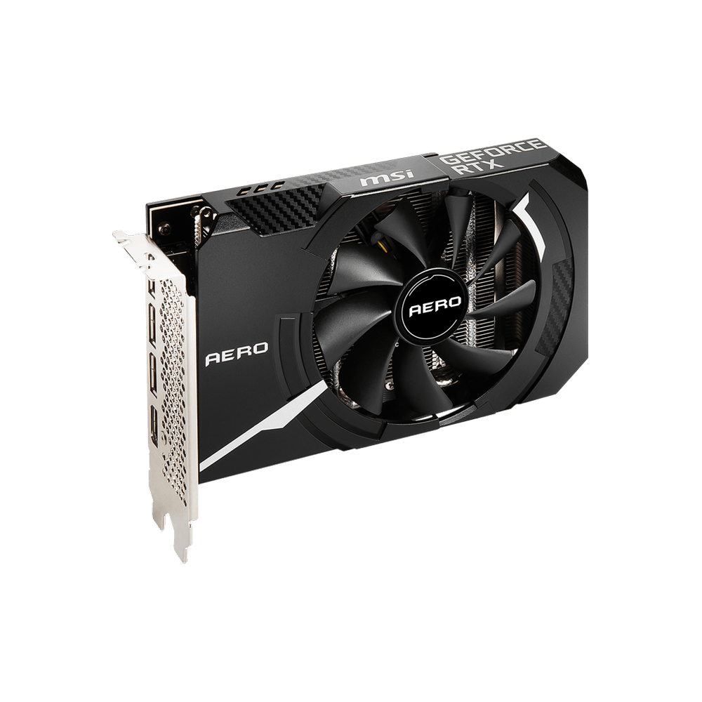 Placa video MSI GeForce RTX 3050 AERO ITX OC 8GB GDDR6 128-bit