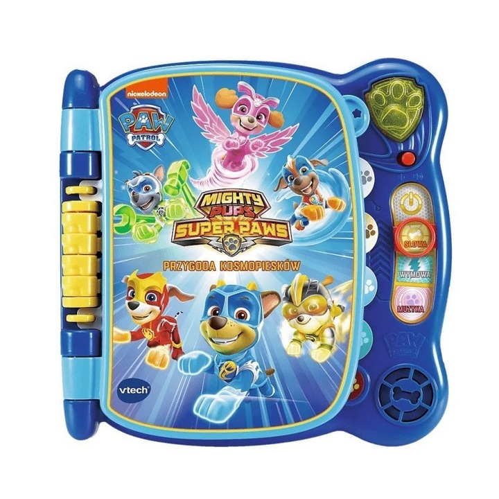 Carte interactiva Cosmo Paw Patrol, Multicolor