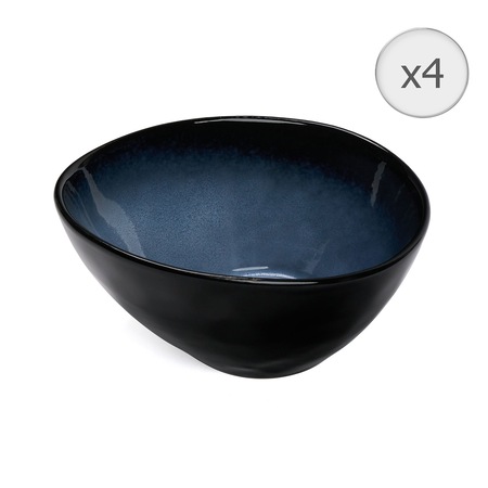 Set 4 farfurii ovale Art of dining by Heinner Serenity, ceramica, 16cm