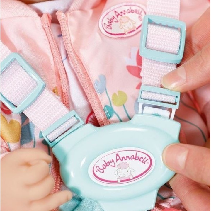Zapf babakocsi Baby Annabell babának, rózsaszín