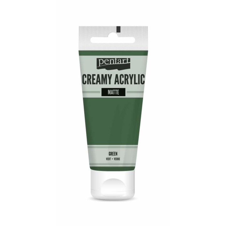 Pentart Krémes akrilfesték matt 60 ml zöld
