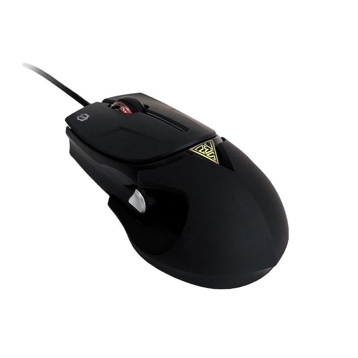 Mouse Perixx PERIMICE-515 II 11534, Optic, USB, cu fir, 1600 DPI, 6 Butoane, Negru