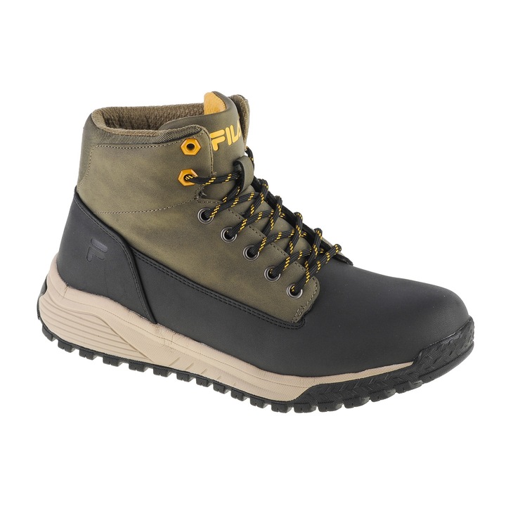 Ghete barbati, Fila Lance XXI Mid FFM0169-83158, Negru, 43 EU