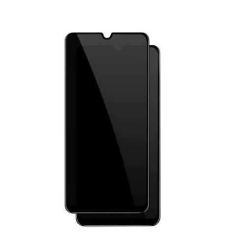 Folie protectie din sticla Privacy, compatibila cu Samsung Galaxy A22 5G, full cover, full glue