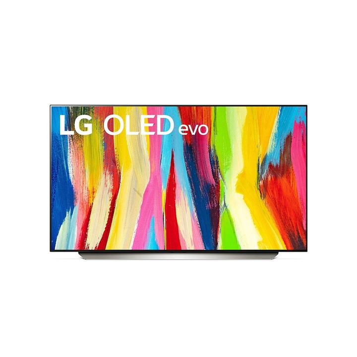 LG OLED48C29LB TV, Smart TV 4K UHD, HDR, Smart TV, hangvezérlés, felvétel funkció, 121 cm, fekete/szürke