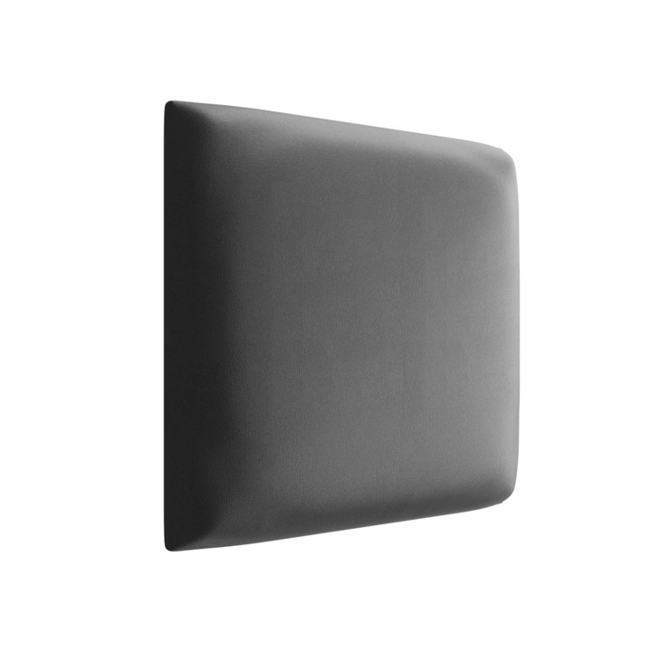 Panou tapitat pentru perete Pag, MIRJAN24, gri, 42x42 cm