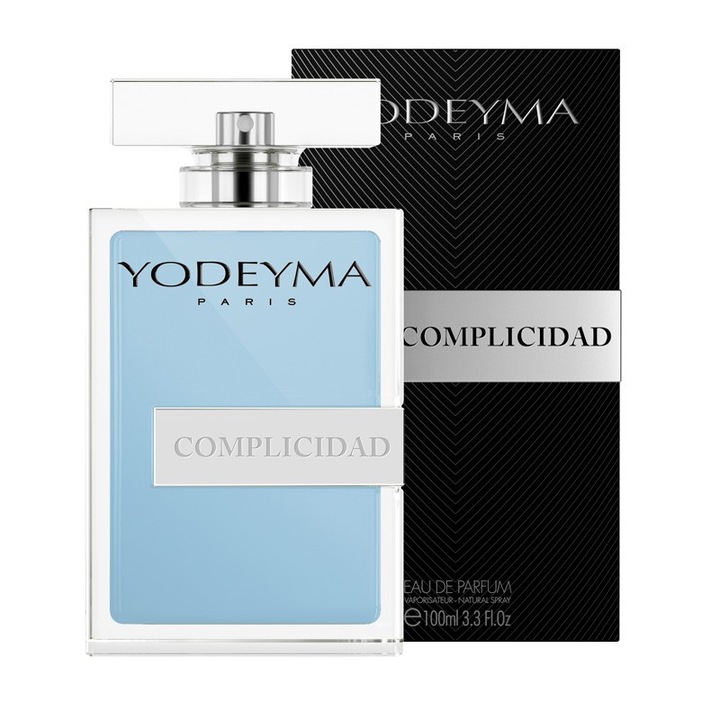 Парфюм за мъже Yodeyma Complicidad 100ml, комплект с 2 мостри, пикантни и дървесни нотки