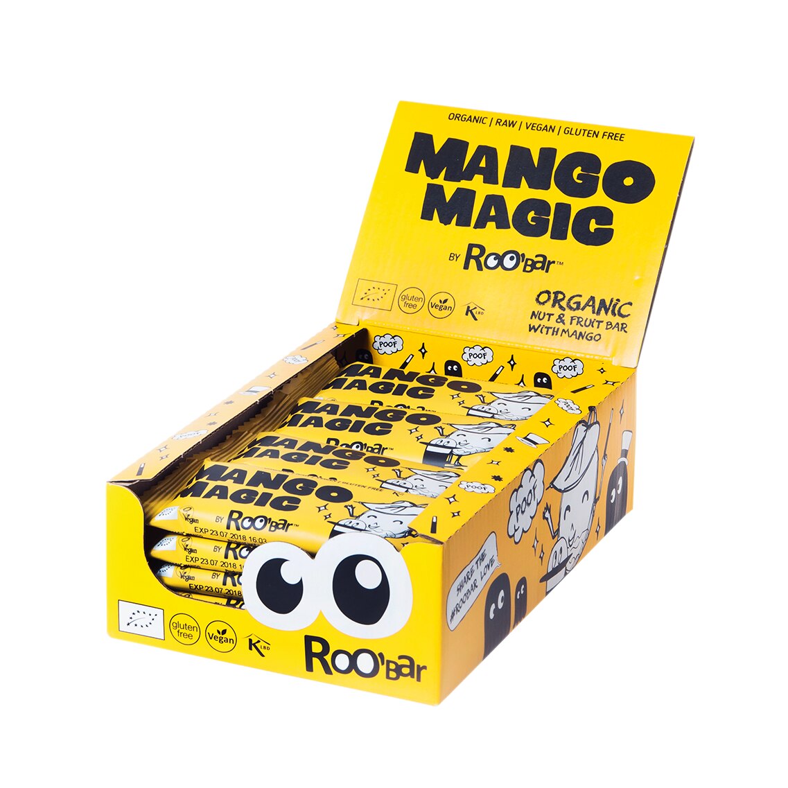 Baton Mango Magic, Bio, Roobar, 30 g Curtie 20x30 g - eMAG.ro
